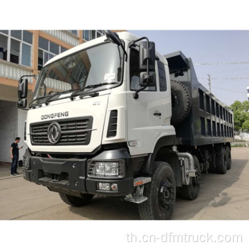 Stock RHD 8x4 tipper truck CUMMINS เครื่องยนต์ 375hp